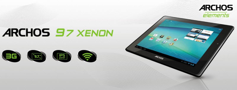 Archos 97 Xenon Banner