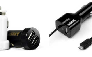 Anker 12V KFZ USB Ladekabel 3A Banner