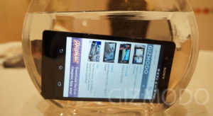 Sony Xperia Z_Wasserglas