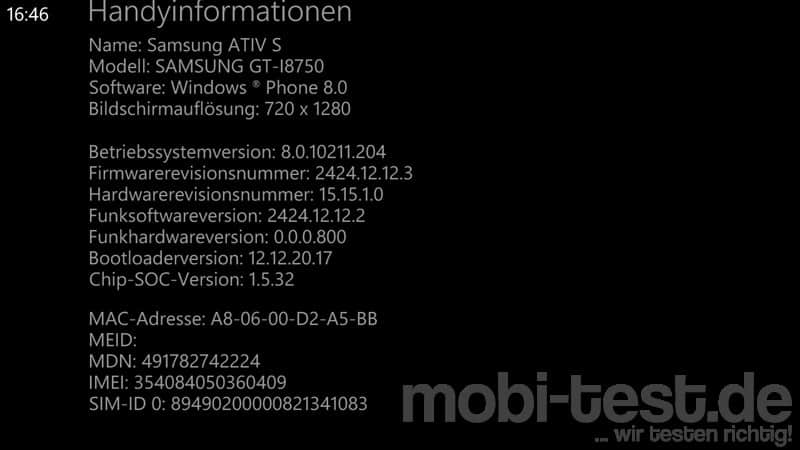 Samsung ATIV S Screenshot (2)