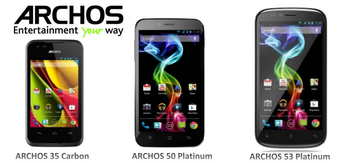 Archos Smartphones Banner