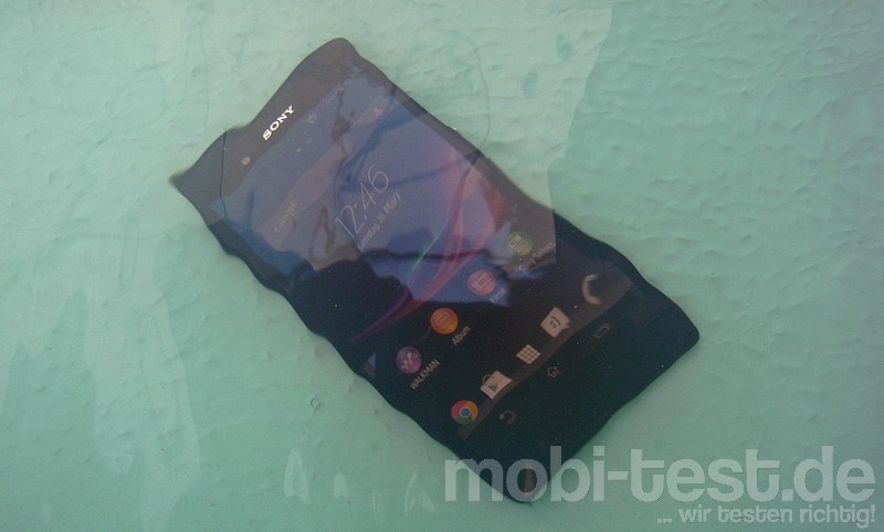 Sony Xperia Z unter Wasser (4)