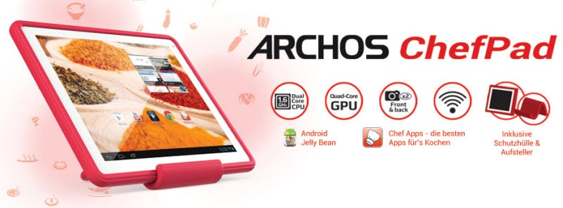 Archos ChefPad_Banner