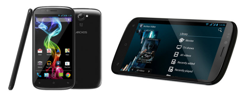 Archos 53 Platinum gesamt