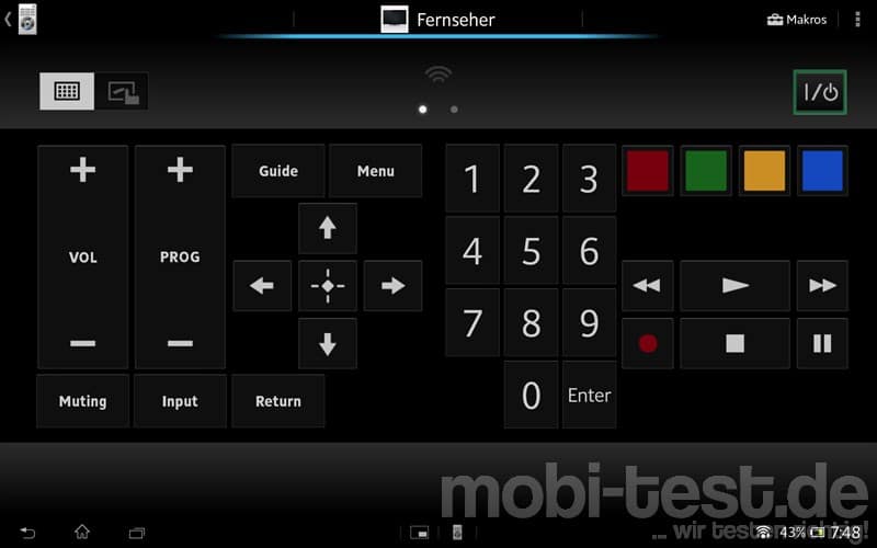 Sony Xperia Tablet Z Fernbedienung (3)