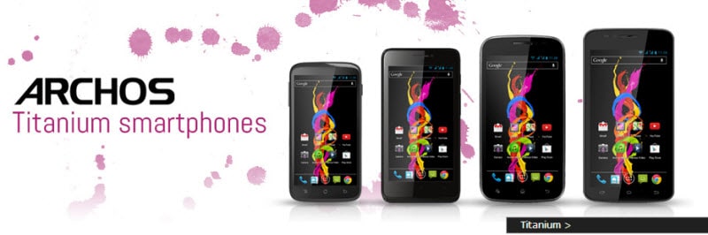 Archos Titanium Banner