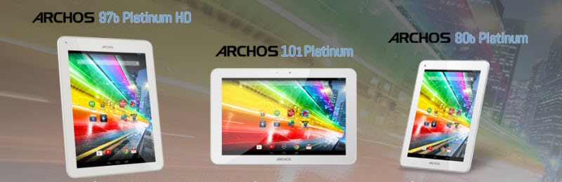 Archos Platinum Serie Banner