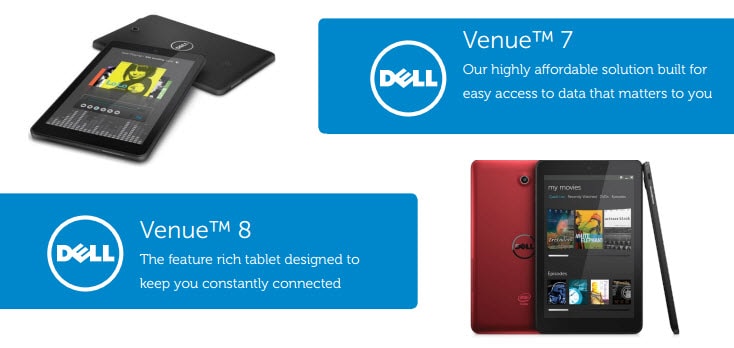 Dell Venue 7 8 Banner