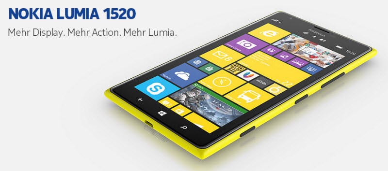 NOKIA LUMIA 1520_Banner