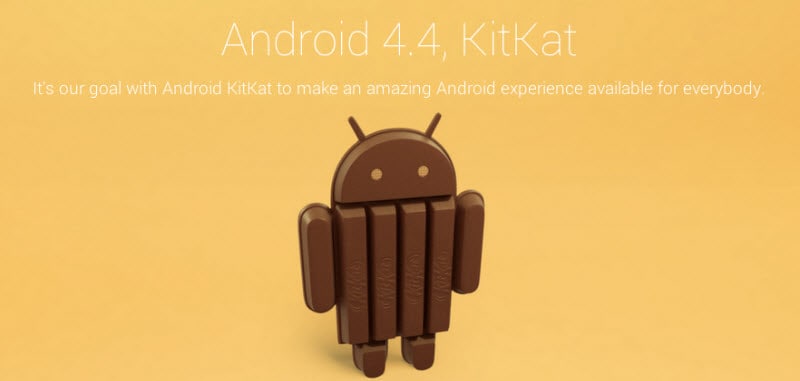 Android 4.4 KitKat Banner