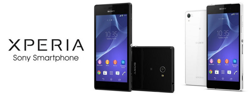 Sony Xperia Z2 Xperia M2 Banner