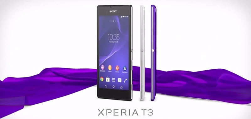 Sony Xperia T3 Banner