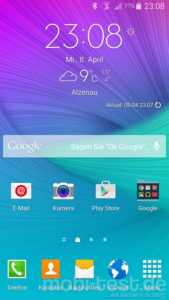 Samsung Galaxy Note 4 Screenshot