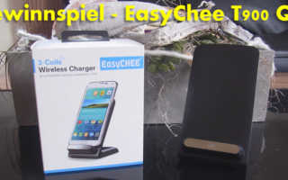 EasyChee T900 Gewinnspiel