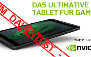 Nvidia Shield Tablet K1 Test Banner