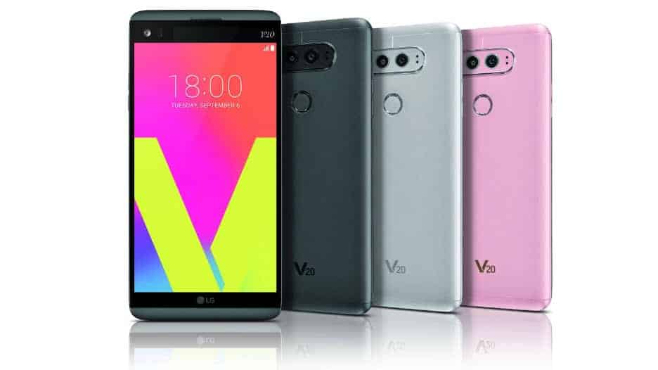 LG V20 Farben