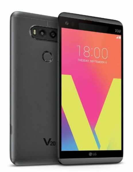 LG V20 Front