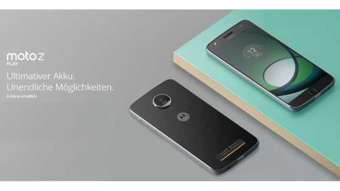 Moto Z Play dicker Akku, dicker Prozessor, dicke Kamera