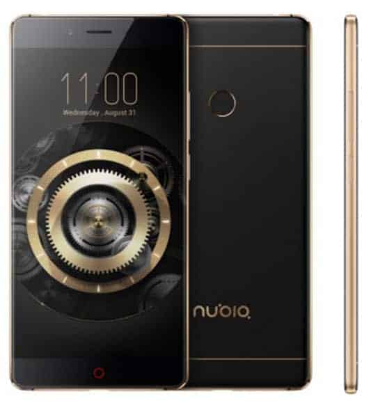 Nubia Z11 Gold