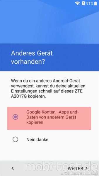 Android per NFC umziehen (1)