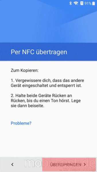 Android per NFC umziehen (2)