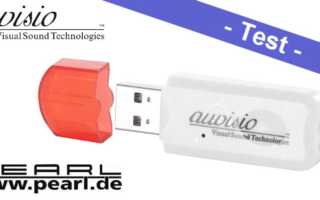 auvisio Bluetooth-Musik-Adapter BTA-28 Test Banner