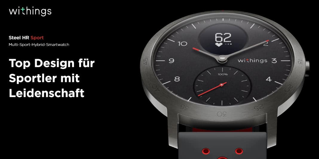 Withings Steel HR Sport Test Deutsch Banner