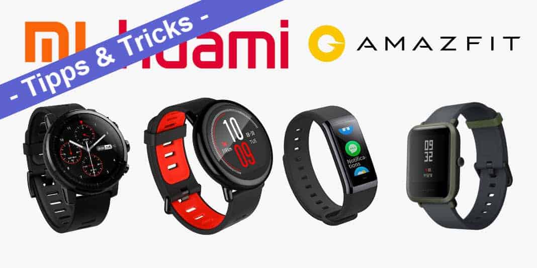 Xiaomi Huami Amazfit Account löschen Test Banner