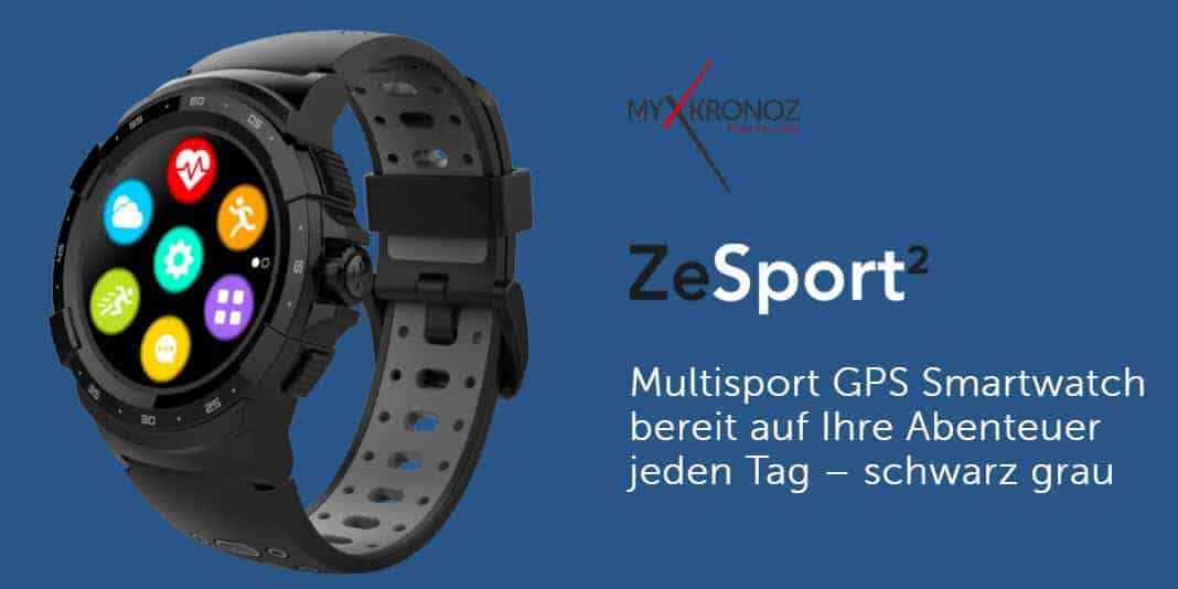 MyKronoz ZeSport 2 ZeRound 3 Smartwatch Test Banner