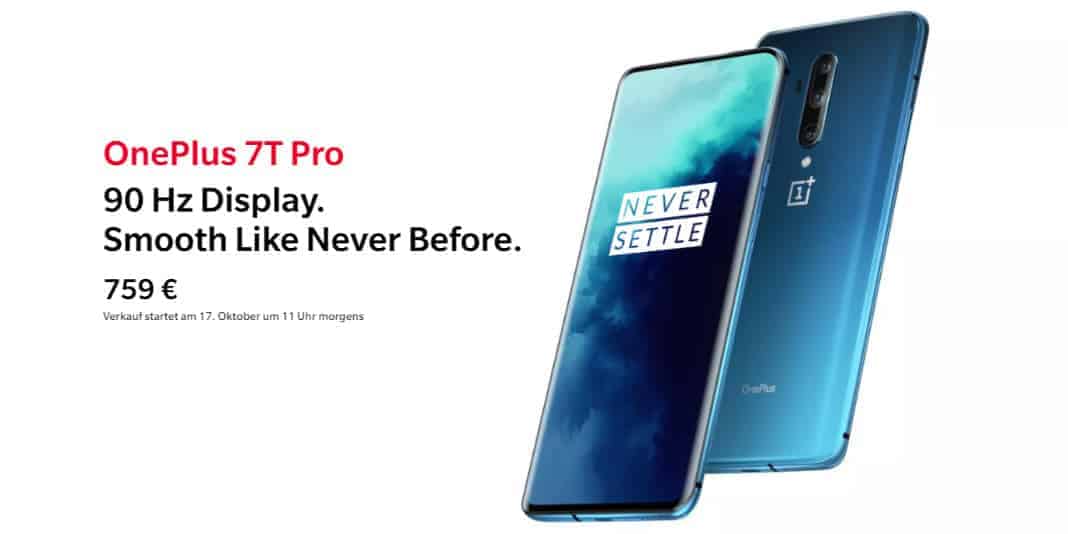 OnePlus 7T Pro Test Daten Preis Update Tipps Vergleich Amazon Saturn Banner