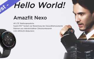 Amazfit Nexo Test Kaufen Preis Amazon Update Deutsch Simkarte 4G LTE Anleitung Watchface Apps Notify Fitness Banner