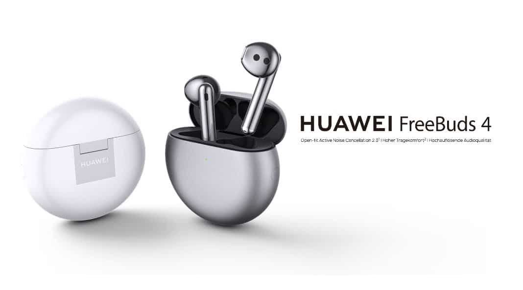 HUAWEI FreeBuds 4 Test Kaufen Preis Deutschland Update Amazon iPhone Apple iOS Android Vergleich aptX HD App Reset Anleitung ANC wasserdicht Banner