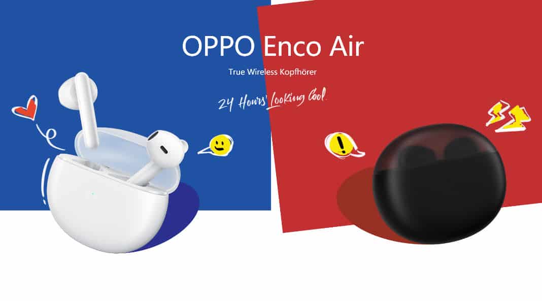 OPPO Enco Air Test Kaufen Preis Deutschland Update Amazon iPhone Apple iOS Android Vergleich aptX HD App Reset Anleitung wasserdicht Banner