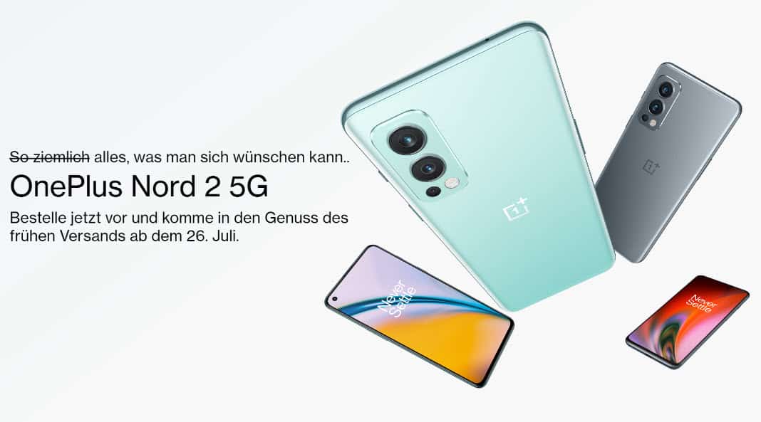 OnePlus Nord 2 5G Test Kaufen Preis Deutschland Update Amazon iPhone Apple iOS Android Vergleich Anleitung wasserdicht Reset App ANC aptX HD GPS Banner