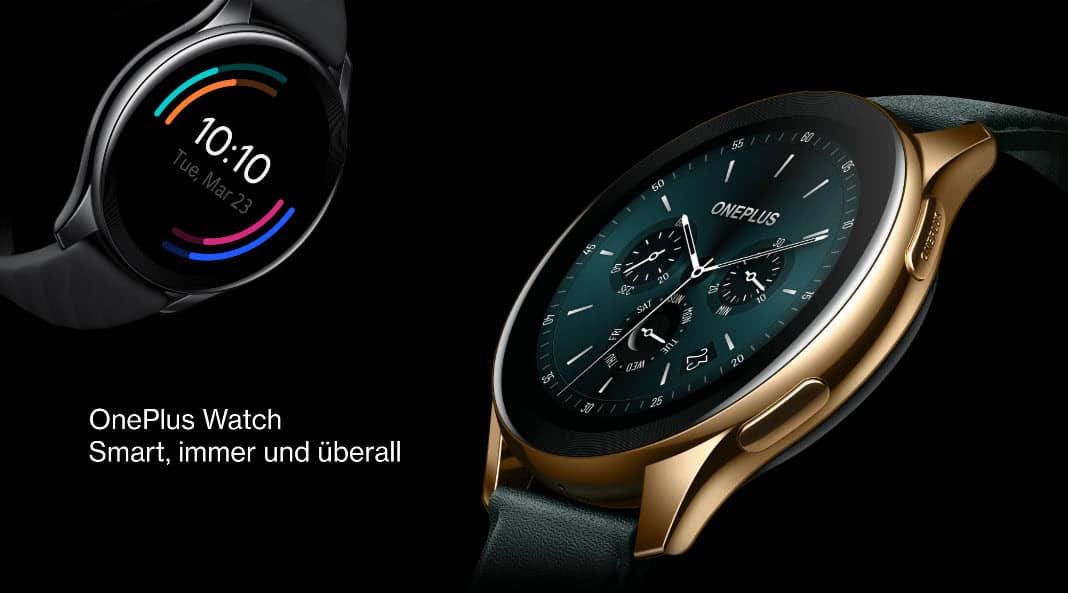 OnePlus Watch Test Kaufen Preis Deutschland Update Amazon iPhone Apple iOS Android Vergleich App Reset Google Pay Apple Pay NFC Bezahlen Anleitung GPS wasserdicht EKG SPO2 ECG Blutdruck Banner