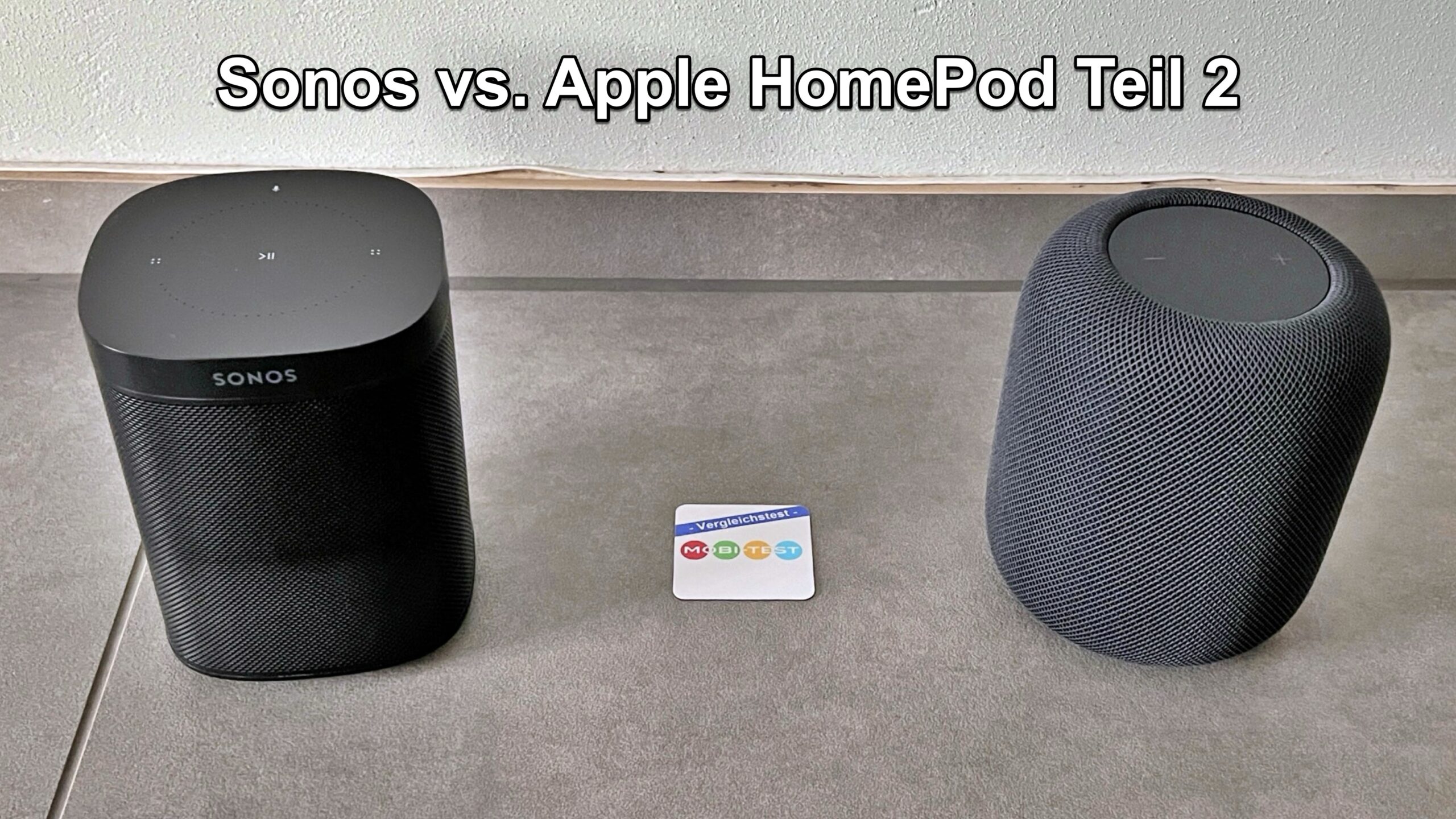 Sonos One SL vs Apple HomePods 2 Test Kaufen Preis Vergleich App Amazon Rabatt Teil 2 Banner