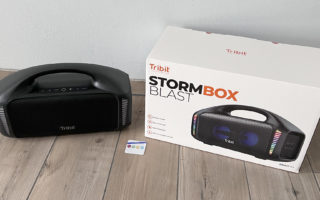 Tribit Stormbox Blast Test Kaufen Preis Deutschland Erfahrungen Bluetooth Reset Teufel Anker Update Amazon iPhone Apple iOS Android Vergleich Anleitung wasserdicht Reset App ANC aptX Banner