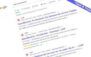 Webseiten blockieren chip Chrome Browser Firefox Edge Suchergenisse Links Seiten Internetseiten löschen sperren Banner