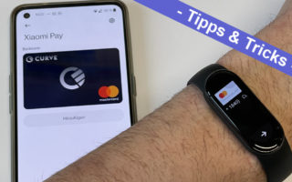 Xiaomi Mi Band 6 NFc zahlen Deutschland bezahlen kabellos kontaktlos banken visa google pay apple pay Banner