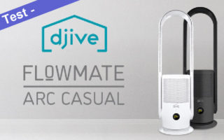 djive Flowmate ARC Casual Luftreiniger Test Kaufen Preis Update Amazon iPhone Apple iOS Android Vergleich App Reset Anleitung Viren Corona Filter Ersatzteile Ventilator Banner