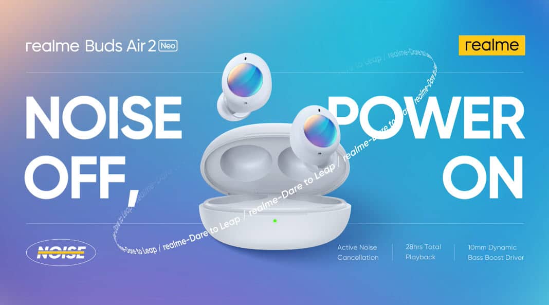 realme Buds Air 2 Neo Test Kaufen Preis Deutschland Update Amazon iPhone Apple iOS Android Vergleich aptX HD App Reset Anleitung ANC wasserdicht Banner