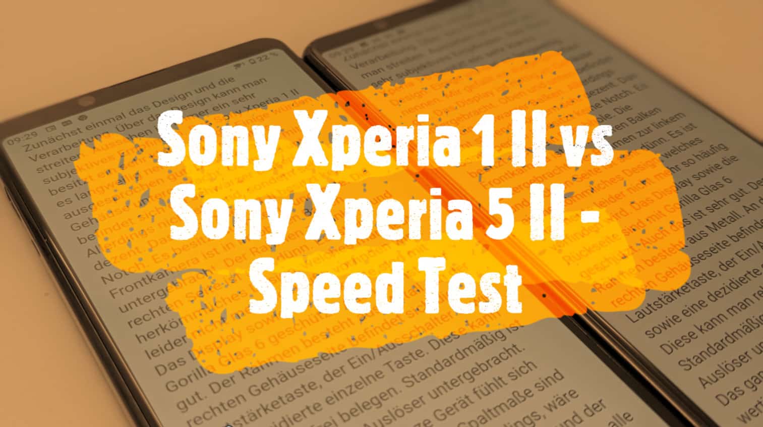 Sony xperia speed test